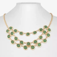 Monet Jewelry Womens Gold Tone 18 Inch Strand Necklace