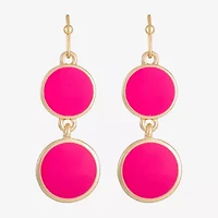 Liz Claiborne Double Womens Drop Earrings