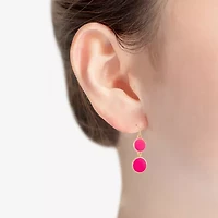 Liz Claiborne Double Womens Drop Earrings