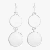 Liz Claiborne Double Womens Drop Earrings