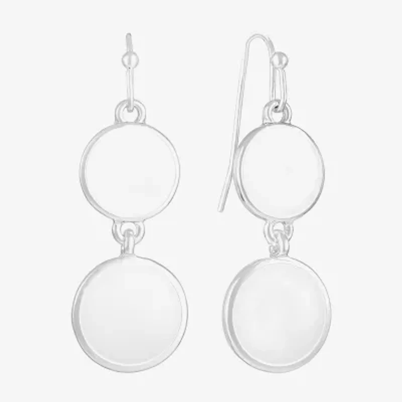Liz Claiborne Double Womens Drop Earrings
