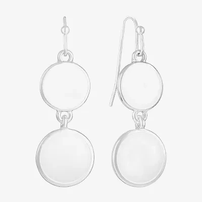 Liz Claiborne Double Womens Drop Earrings