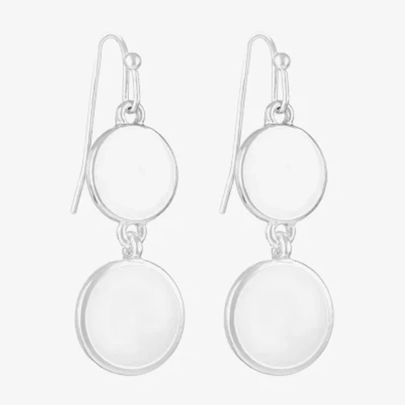Liz Claiborne Double Womens Drop Earrings