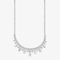 Monet Jewelry Timeless Frontal Womens 17 Inch Collar Necklace