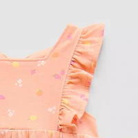 Okie Dokie Baby Girls 2-pc. Short Sleeve A-Line Dress