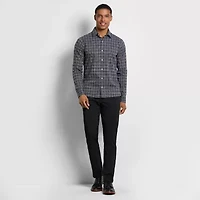 Van Heusen Mens Long Sleeve Slim Fit Button-Down Shirt