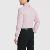 Van Heusen Comfort Performance Mens Slim Fit Stretch Fabric Wrinkle Free Long Sleeve Dress Shirt
