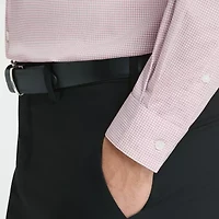 Van Heusen Comfort Performance Mens Slim Fit Stretch Fabric Wrinkle Free Long Sleeve Dress Shirt