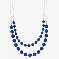 Liz Claiborne Matte Womens 18 Inch Collar Necklace