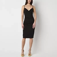 Emerald Sundae Womens Sleeveless Casual Juniors Bodycon Dress