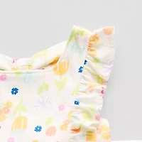 Okie Dokie Baby Girls 2-pc. Short Sleeve A-Line Dress