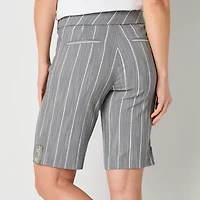 Liz Claiborne Alyssa Womens 12" Mid Rise Bermuda Short