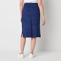 St. John's Bay Womens Midi Pencil Skirt