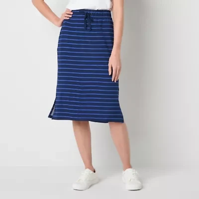 St. John's Bay Womens Midi Pencil Skirt