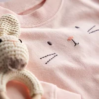 Carter's Baby Girls 2-pc. Round Neck Long Sleeve Bodysuit Set