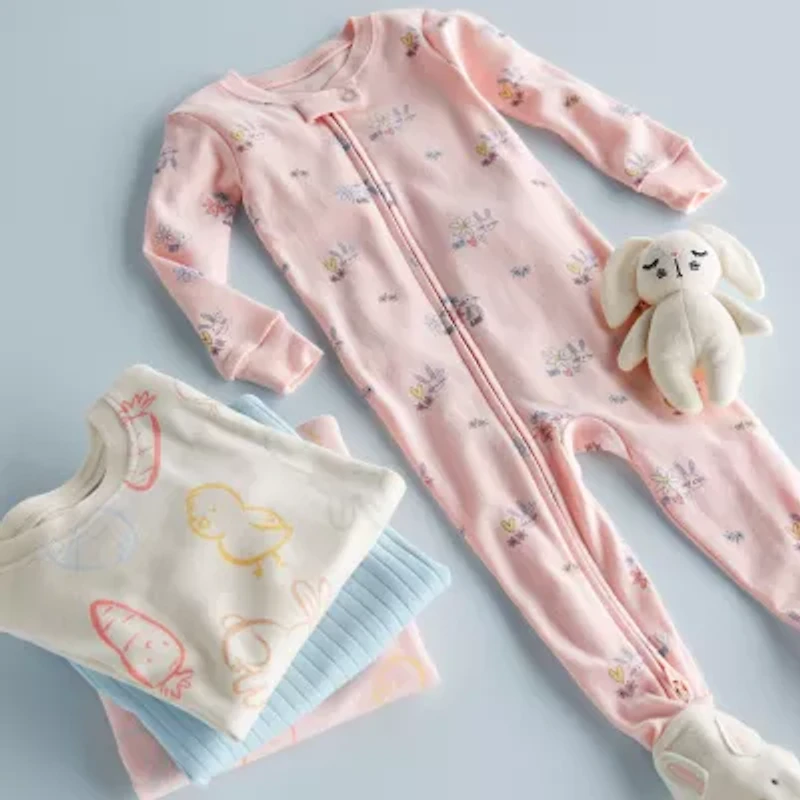 Carter's Easter Toddler Unisex Round Neck Short Sleeve 2-pc. Pajama Sets