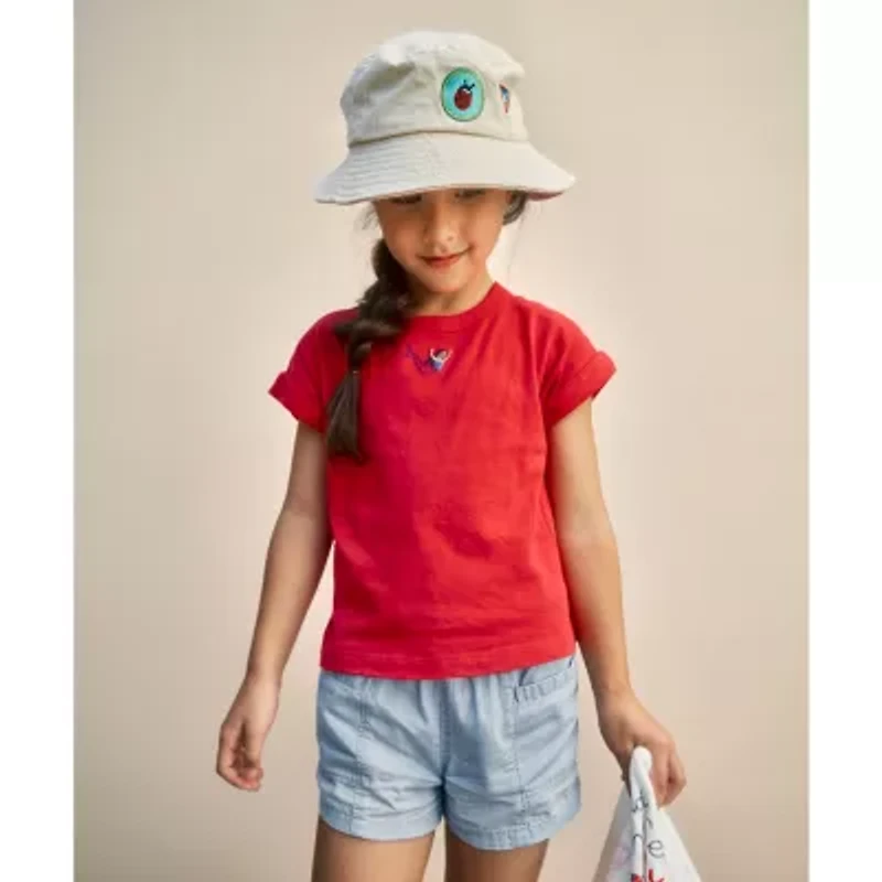 Carter's Toddler Girls Mid Rise Pull-On Short