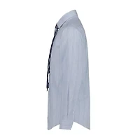 Van Heusen Little & Big Kid Boys Stretch Fabric Long Sleeve Point Collar Shirt + Tie Set