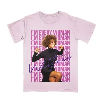 Hope & Wonder Black History Month I'M Every Woman Mens Crew Neck Short Sleeve Regular Fit Graphic T-Shirt