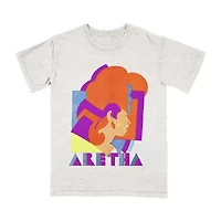 Hope & Wonder Black History Month Aretha Mens Crew Neck Short Sleeve Regular Fit Graphic T-Shirt