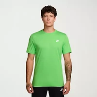 Nike Embroidered Logo Mens Crew Neck Short Sleeve Active T-Shirt