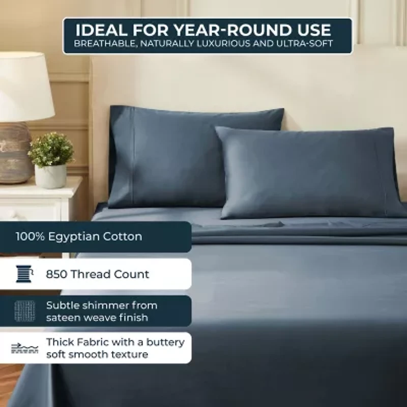 SUPERIOR® Egyptian Cotton Luxury Sateen 850tc Pillowcase