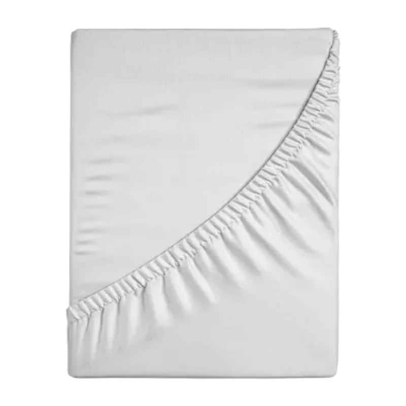 SUPERIOR® Gina Organic Percale Crisp Breathable 300tc Deep Pocket Sheet Set