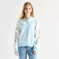Bomber Jacket Womens Juniors Hello Kitty Fleece Midweight