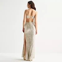 Emerald Sundae Womens Juniors Sleeveless Bodycon Dress