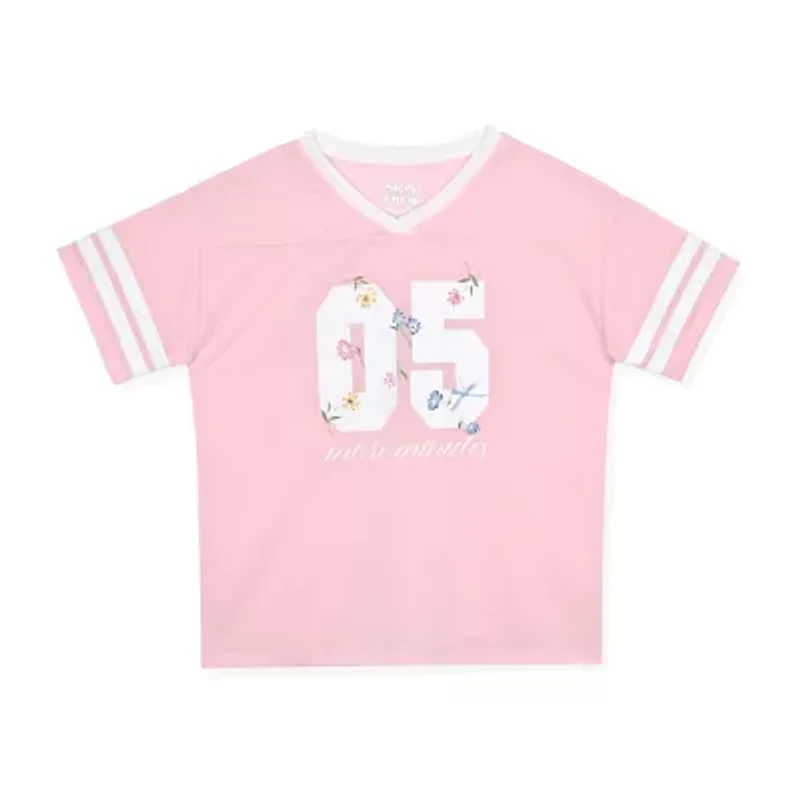 Sleep On It Little & Big Kid Girls V-Neck Short Sleeve Pajama Sets