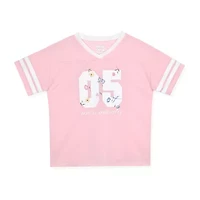 Sleep On It Little & Big Kid Girls V-Neck Short Sleeve Pajama Sets