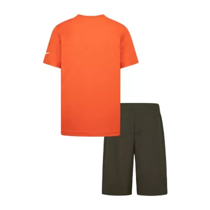 Nike 3BRAND by Russell Wilson Big Kid Boys 2-pc. Short Set