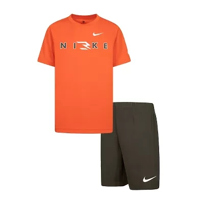 Nike 3BRAND by Russell Wilson Big Kid Boys 2-pc. Short Set