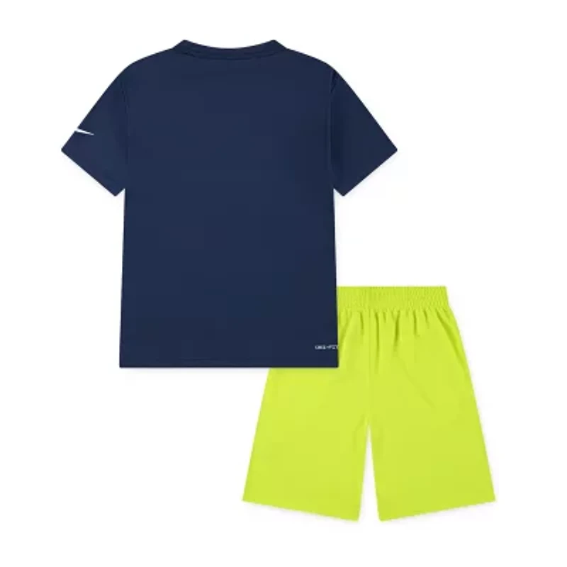 Nike 3BRAND by Russell Wilson Big Kid Boys 2-pc. Short Set
