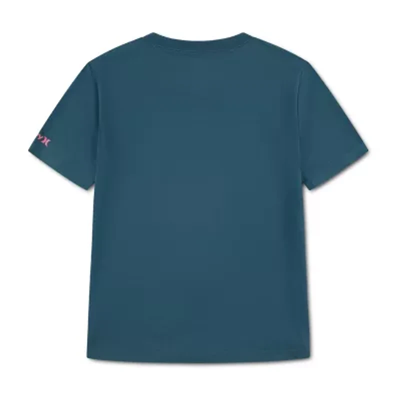 Hurley Big Kid Boys Crew Neck Short Sleeve Regular Fit Graphic T-Shirt