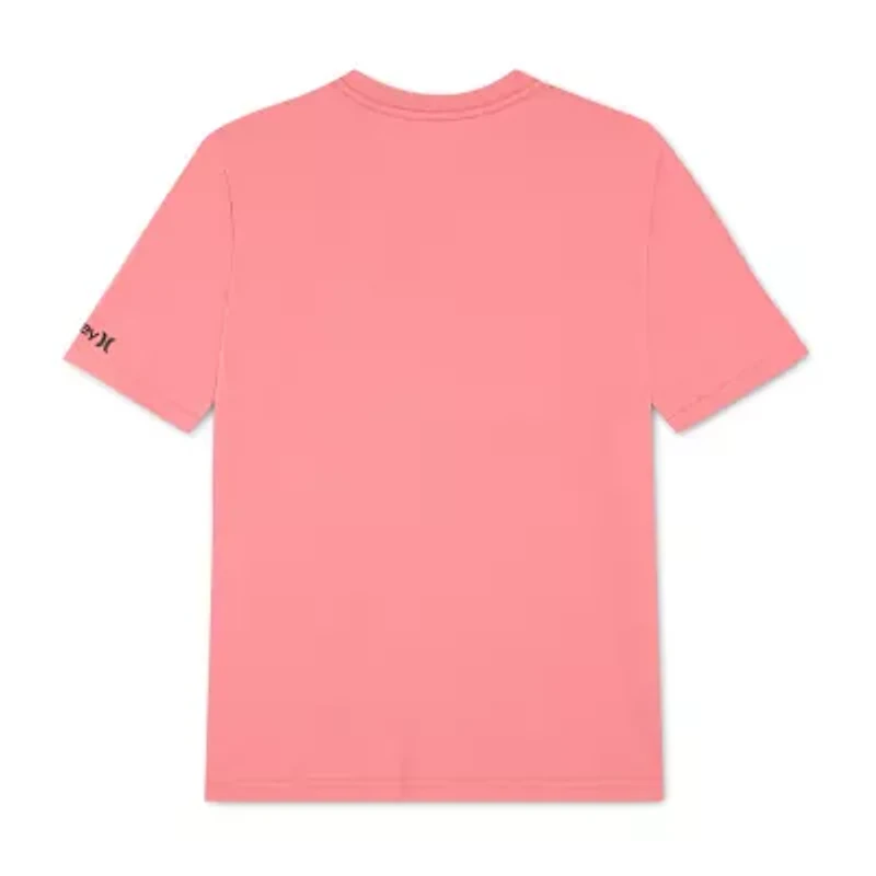 Hurley Big Kid Boys Crew Neck Short Sleeve Regular Fit Graphic T-Shirt