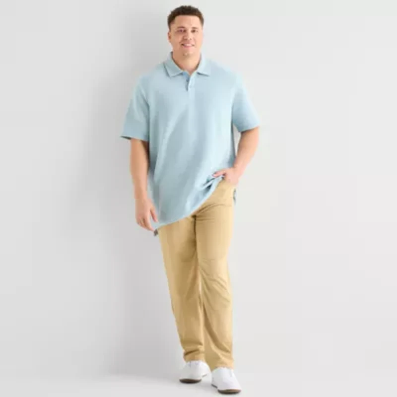 Stylus Big and Tall Mens Regular Fit Short Sleeve Polo Shirt