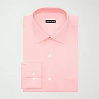 Van Heusen Ultra Flex Mens Regular Fit Stretch Fabric Wrinkle Free Long Sleeve Dress Shirt