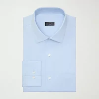 Van Heusen Ultra Flex Mens Regular Fit Stretch Fabric Wrinkle Free Long Sleeve Dress Shirt