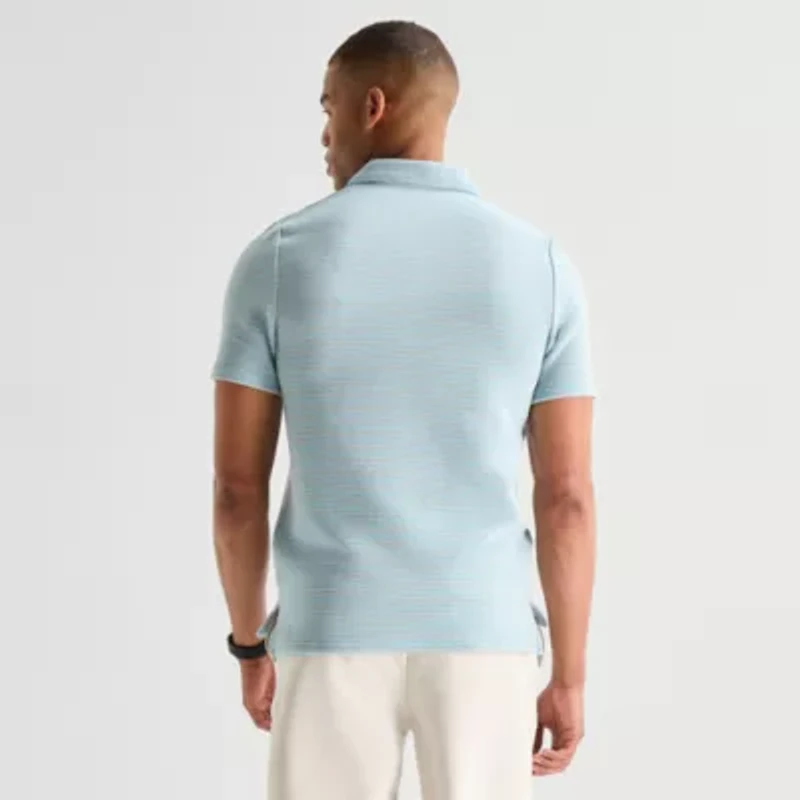 Stylus Mens Regular Fit Short Sleeve Polo Shirt