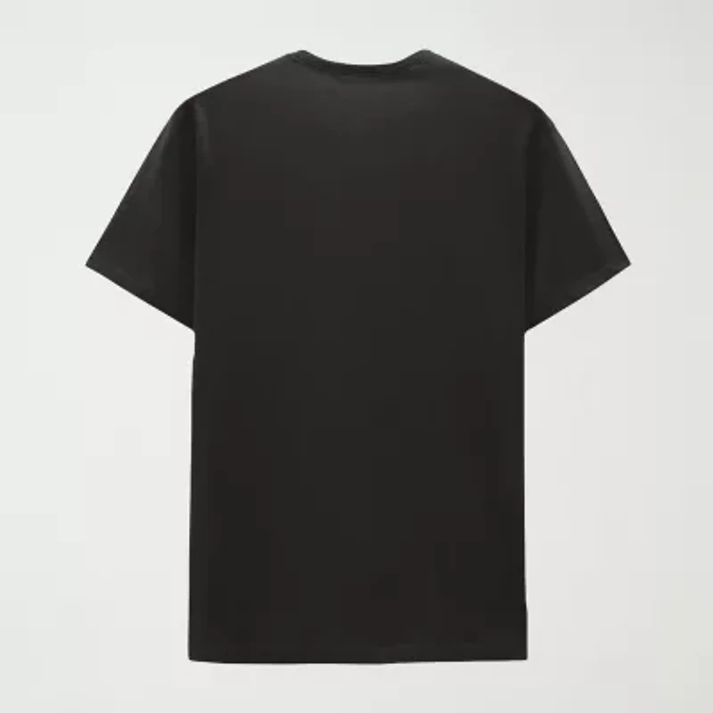 Mens Crew Neck Short Sleeve Classic Fit Big and Tall Graphic T-Shirt