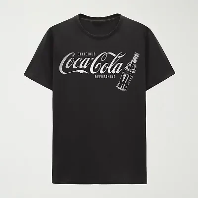 Mens Crew Neck Short Sleeve Classic Fit Big and Tall Graphic T-Shirt