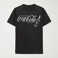 Mens Crew Neck Short Sleeve Classic Fit Big and Tall Graphic T-Shirt