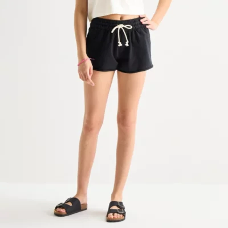 Arizona Mid Rise Juniors Jogger Short