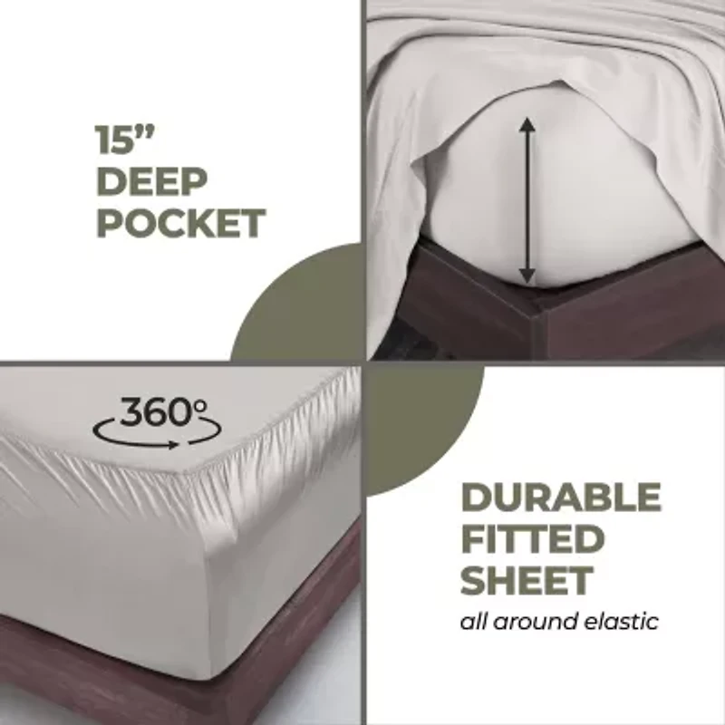 SUPERIOR® Beechwood Modal Premium Cooling 400tc Deep Pocket Sheet Set