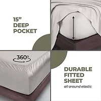 SUPERIOR® Beechwood Modal Premium Cooling 400tc Deep Pocket Sheet Set