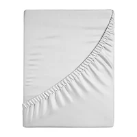 SUPERIOR® Gina Organic Percale Crisp Breathable 300tc Fitted Sheet