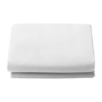 SUPERIOR® Gina Organic Percale Crisp Breathable 300tc Flat Sheet
