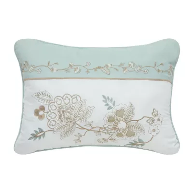 Royal Court Spring Social Rectangular Throw Pillow