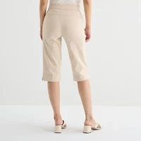 Liz Claiborne Lisa Womens Straight Capri Pant